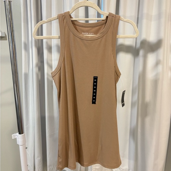Torrid Tan Ribbed Tank Top - Picture 3 of 4